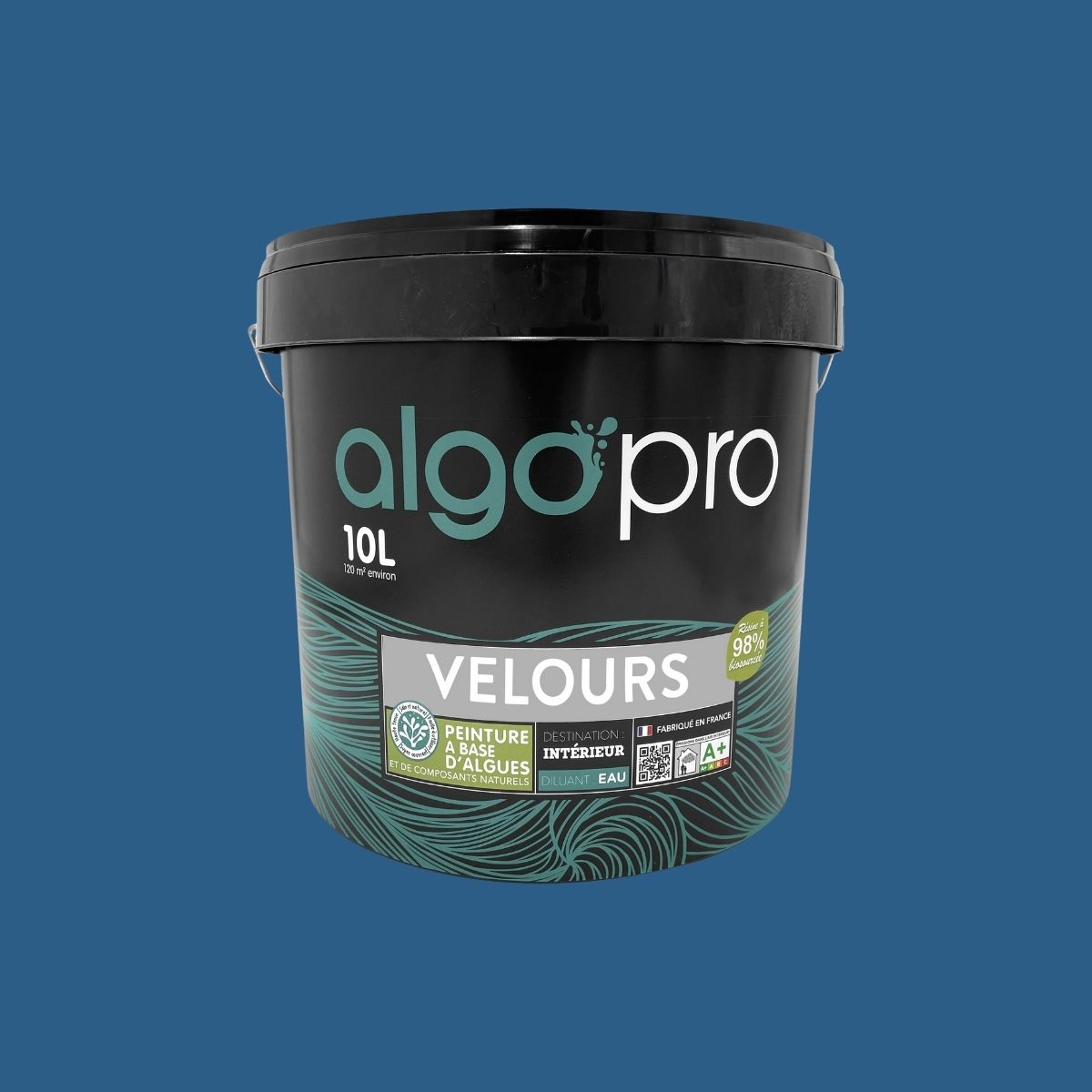 Peinture écologique professionnelle - Bleu Atlantique