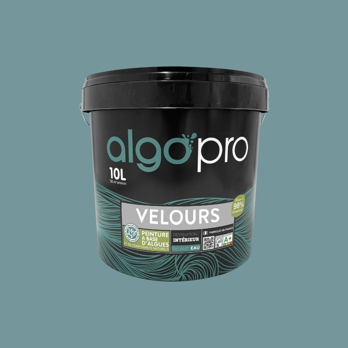 Peinture écologique professionnelle - Bleu Charmant