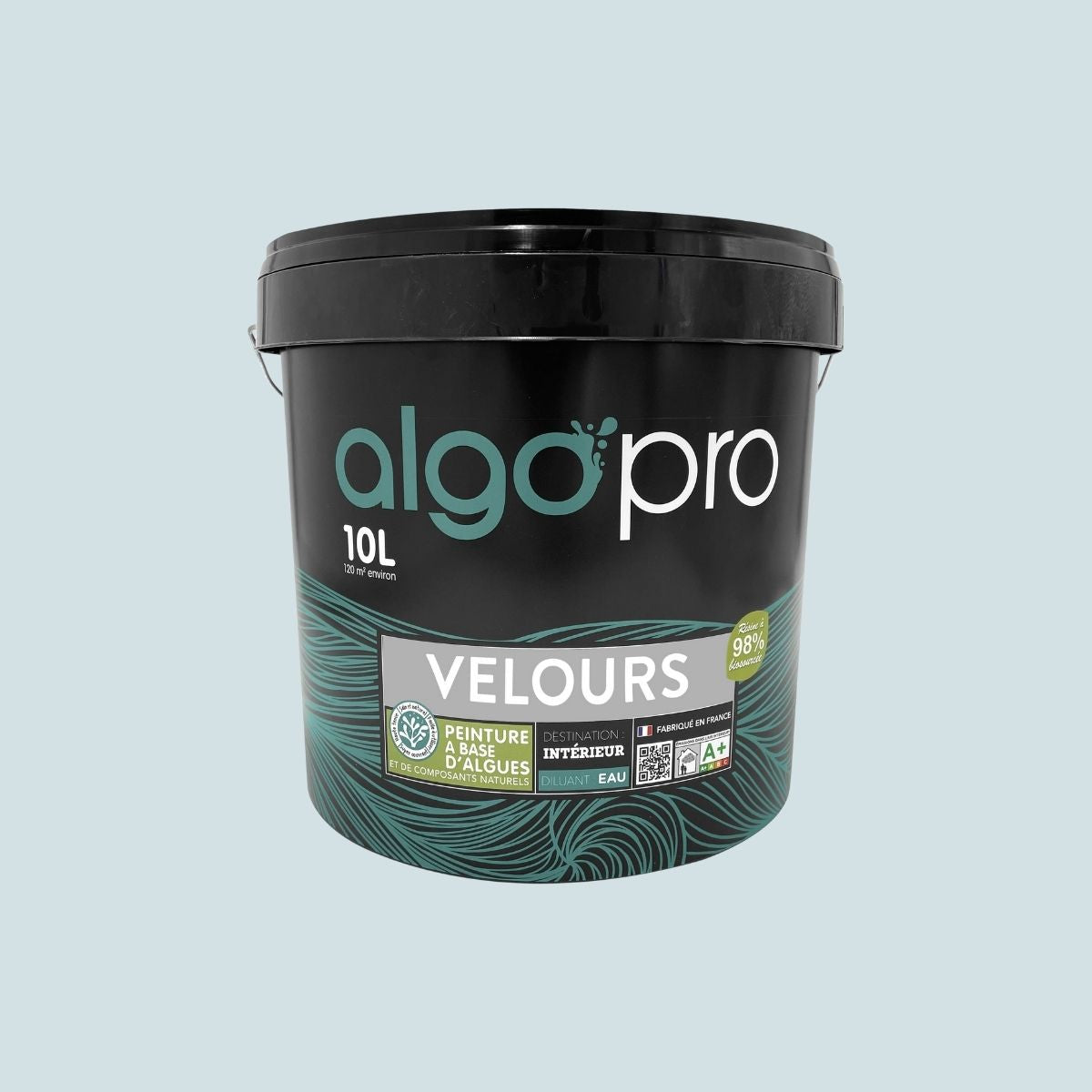 Peinture écologique professionnelle - Bleu Ciel Aquarelle