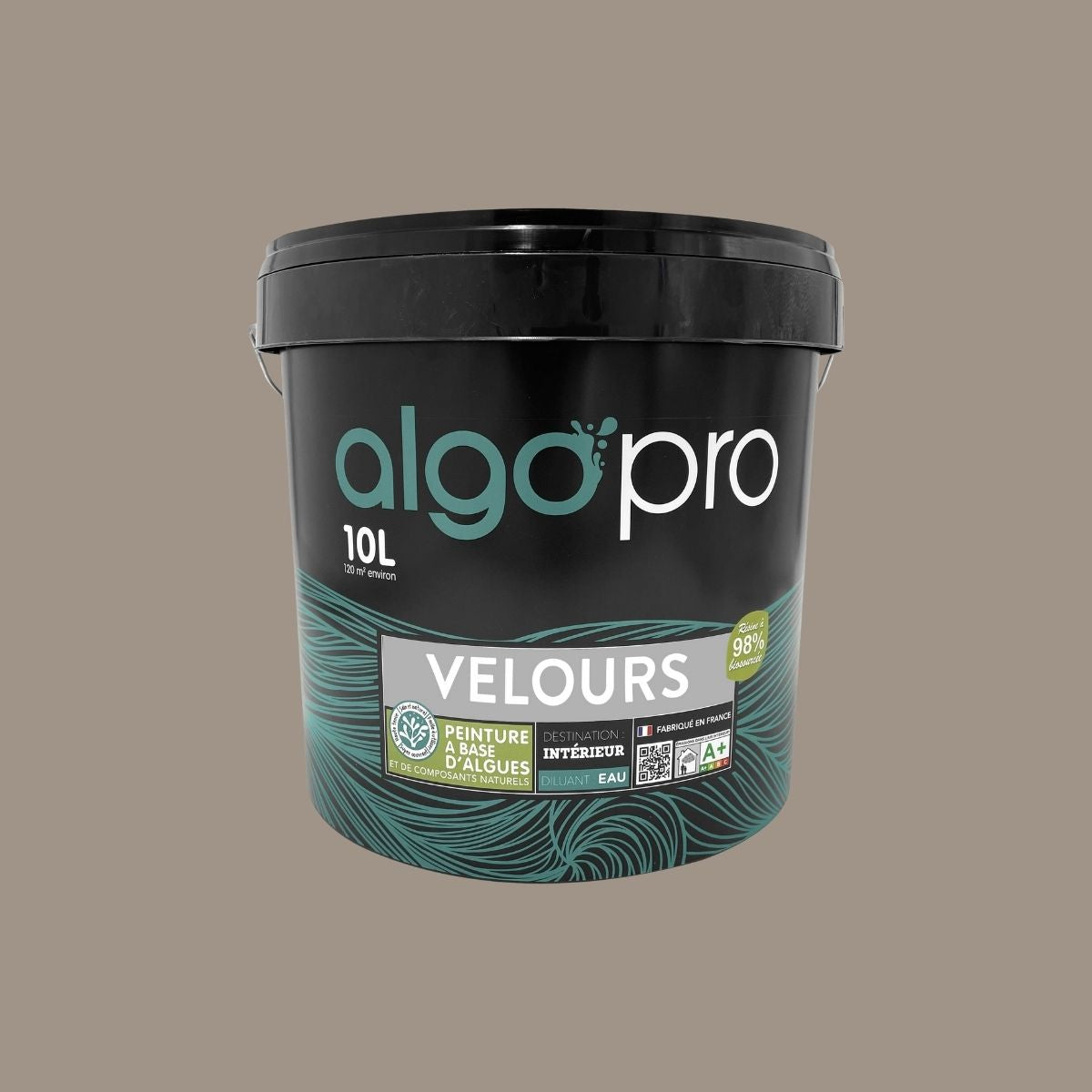 Peinture écologique professionnelle - Gris Brun des Monts d'Arrée