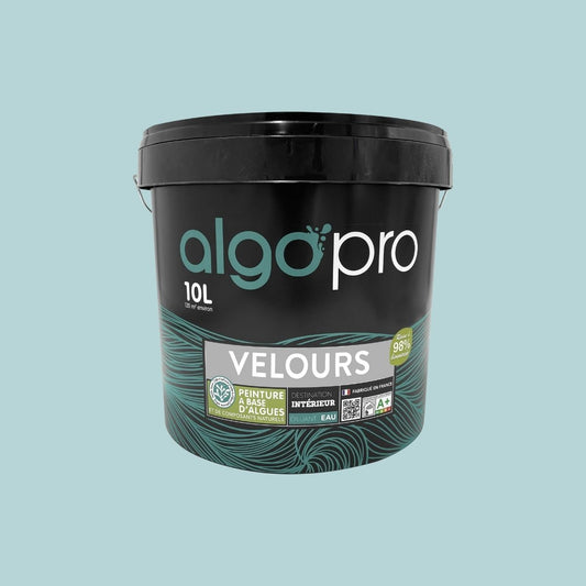 Peinture écologique professionnelle - Bleu Clématite