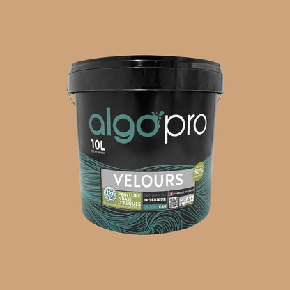 Peinture écologique professionnelle - Marron Crêpes du Dimanche Soir