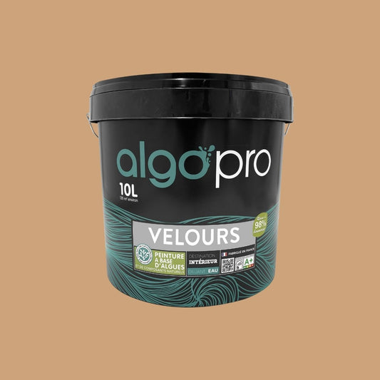 Peinture écologique professionnelle - Marron Crêpes du Dimanche Soir