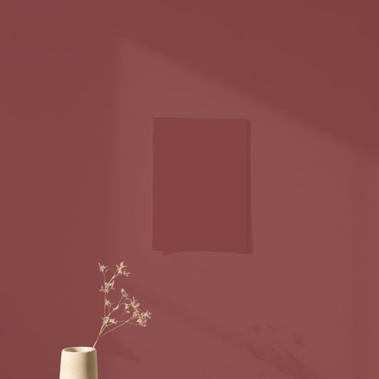 Échantillon Nuancier Algo Pro Rouge Sepia