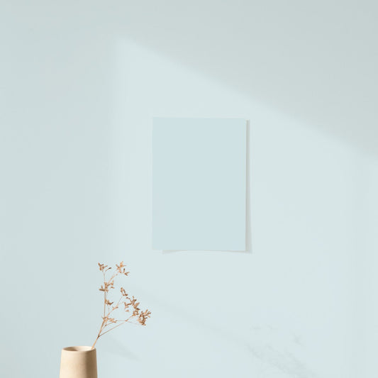 Échantillon Nuancier Algo Pro Bleu Ciel Aquarelle