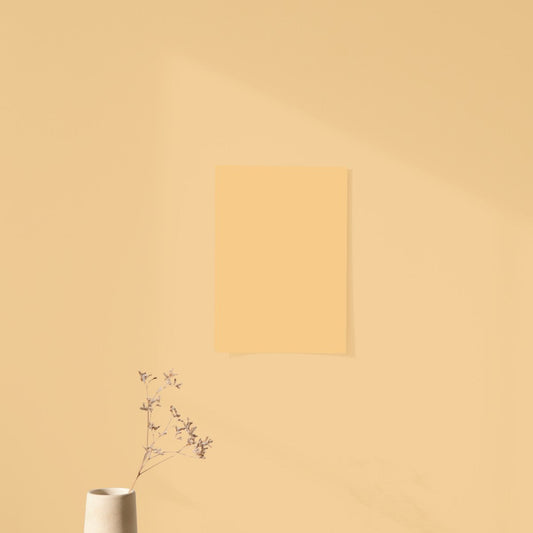 Échantillon Nuancier Algo Pro Jaune Levant