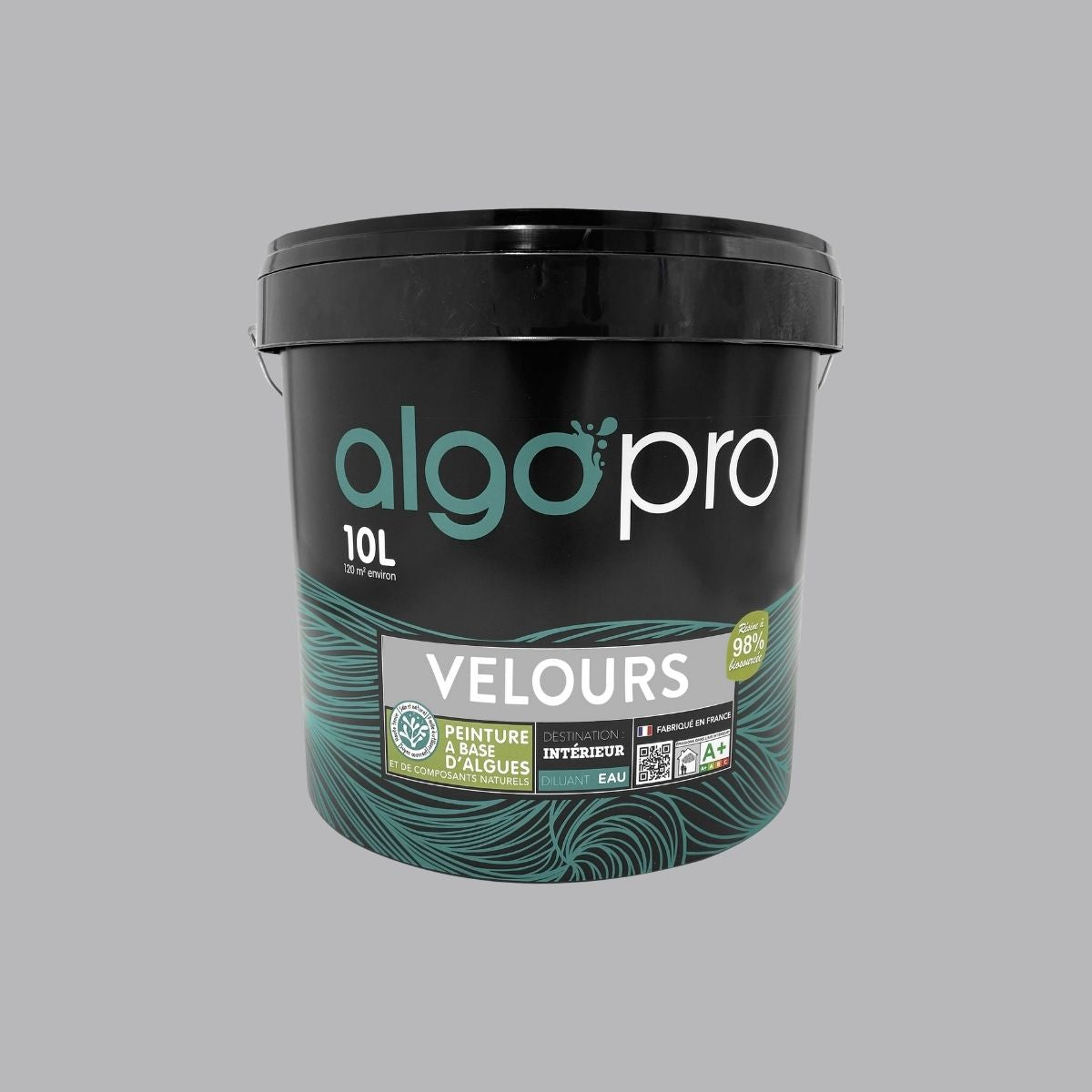 Peinture écologique professionnelle - Gris Granit des Abers