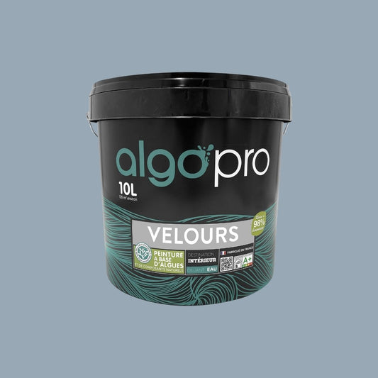 Peinture écologique professionnelle - Bleu Marquises