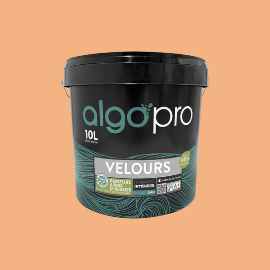 Peinture écologique professionnelle - Orange Délicieux