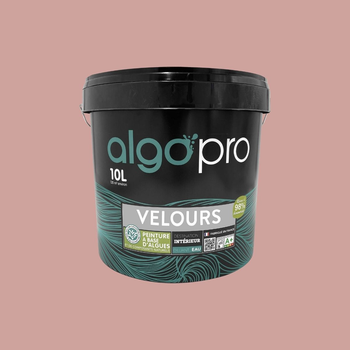 Peinture écologique professionnelle - Rose Aurore