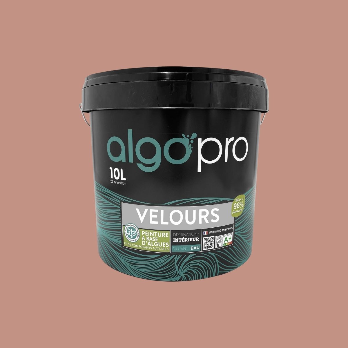 Peinture écologique professionnelle - Rose Bréhat