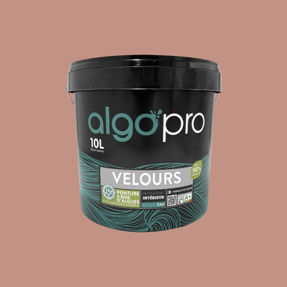 Peinture écologique professionnelle - Rose Bréhat