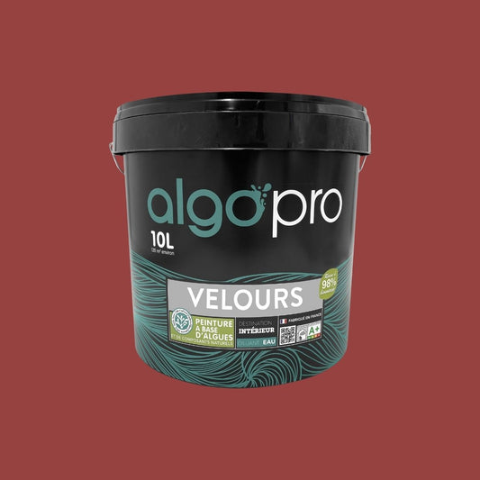 Peinture écologique professionnelle - Rouge enflammé