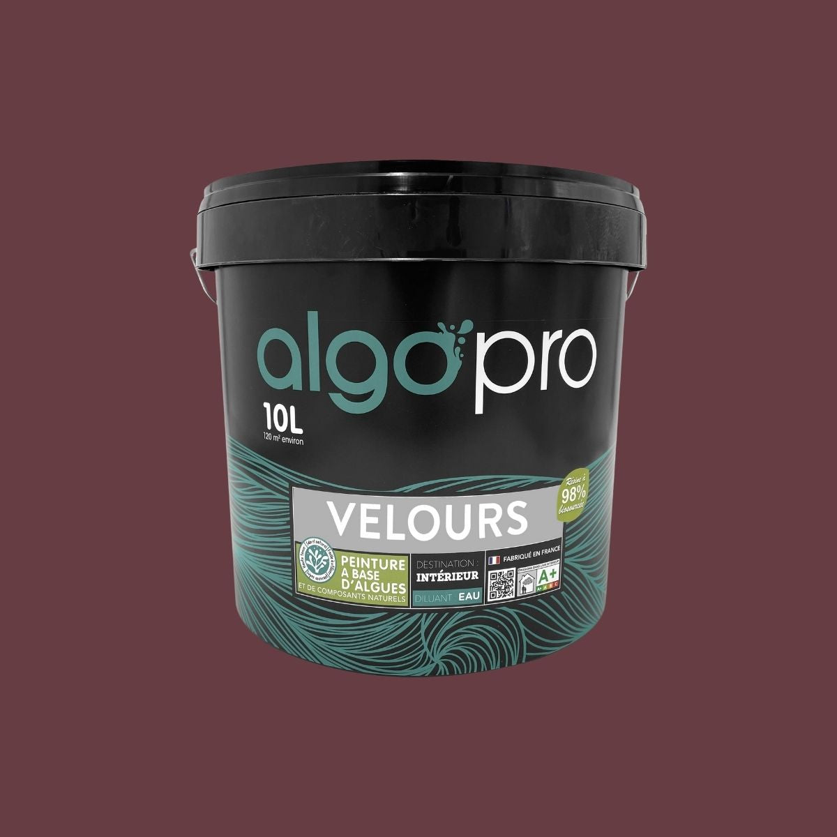 Peinture écologique professionnelle - Rouge Cerise Griotte