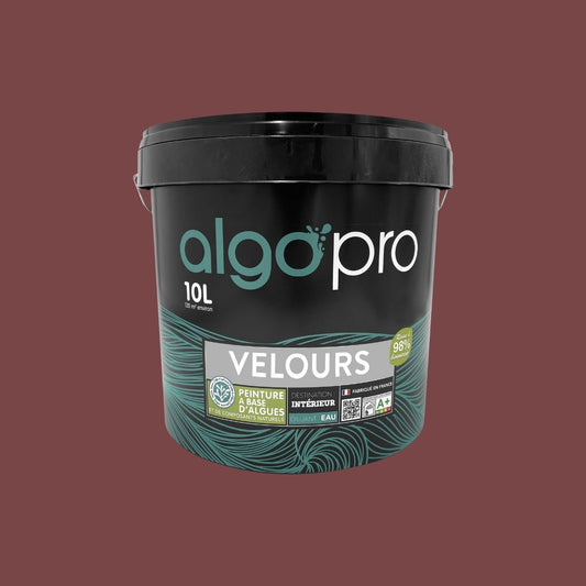 Peinture écologique professionnelle - Rouge Sépia