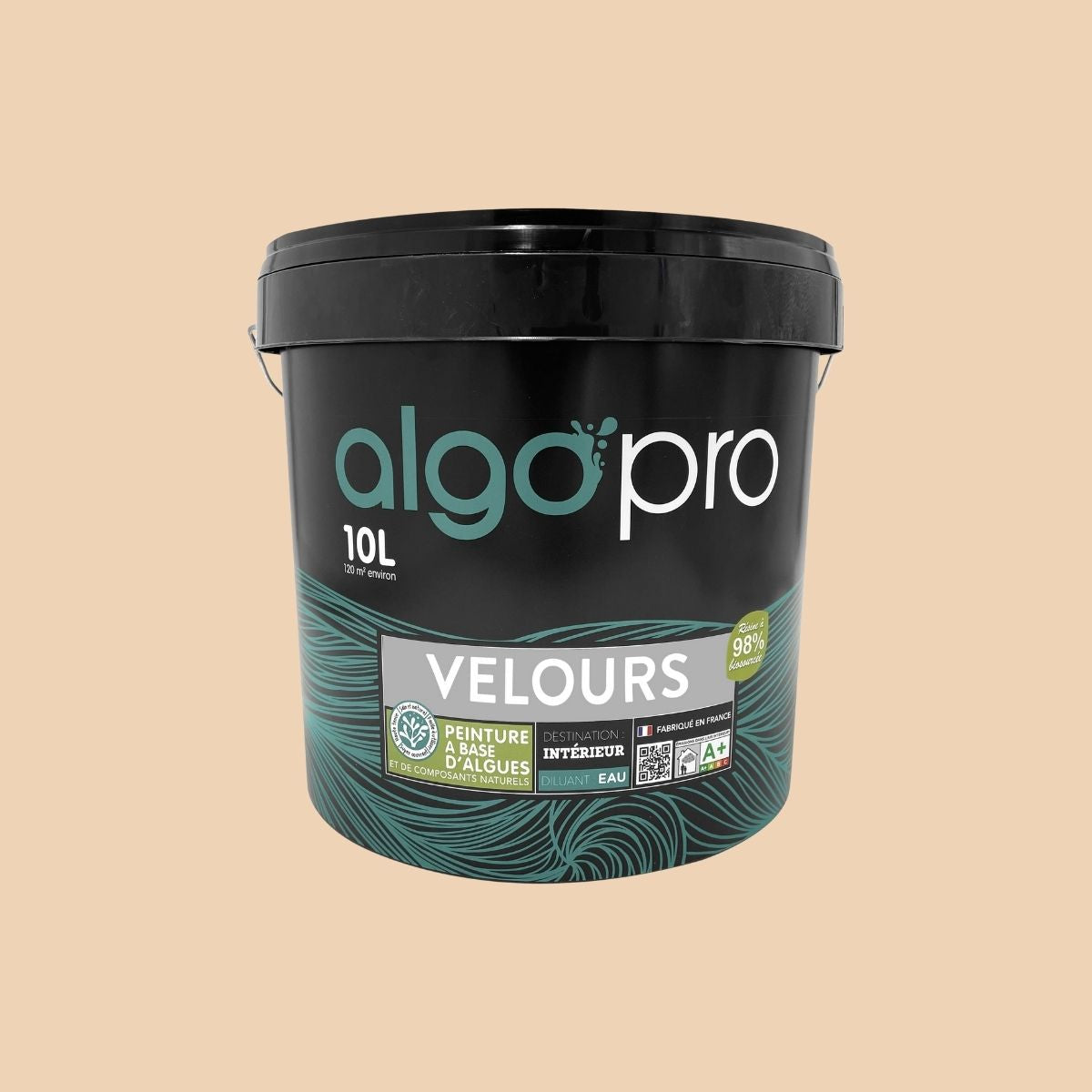 Peinture écologique professionnelle - Jaune Un tour au Marché