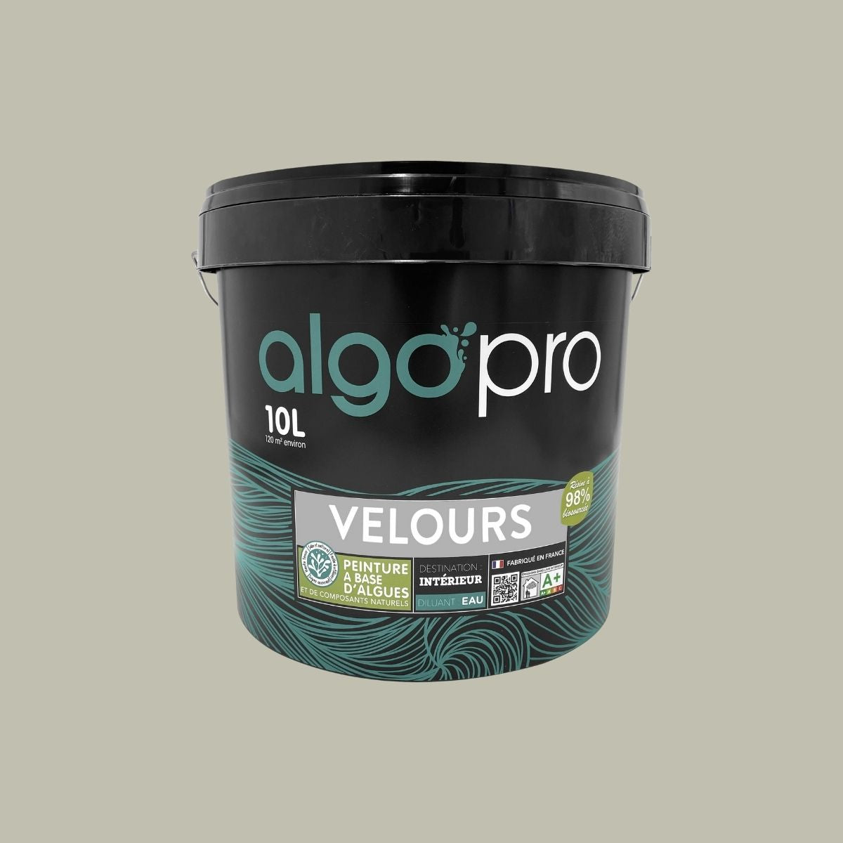 Peinture écologique professionnelle - Vert Amande