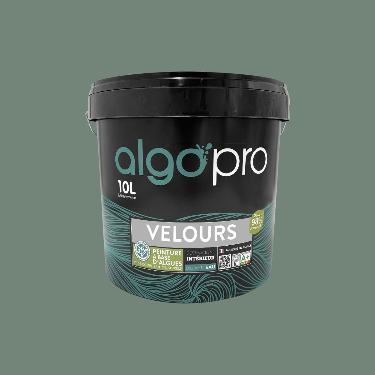 Peinture écologique professionnelle - Vert Sequoia