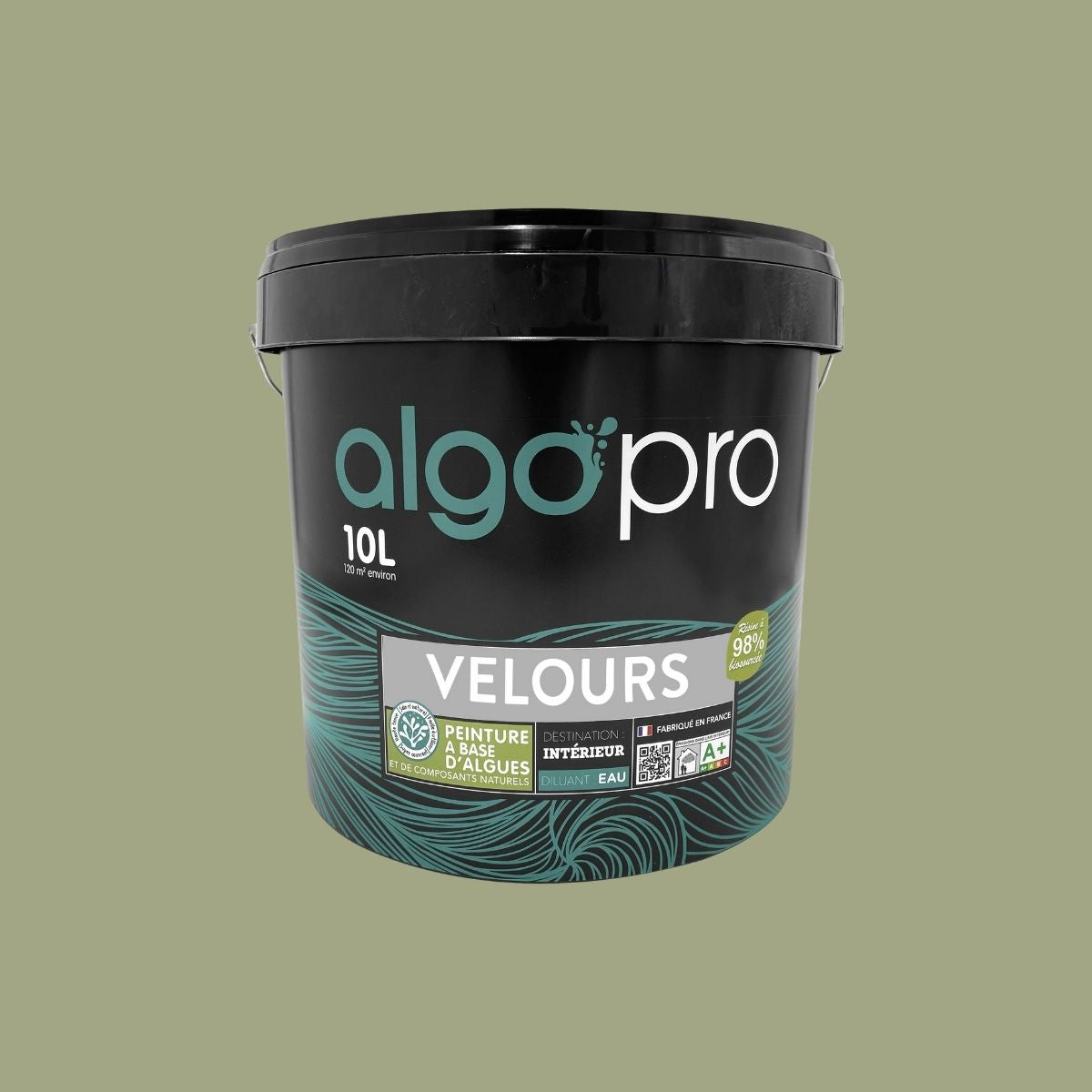 Peinture écologique professionnelle - Vert Tendre