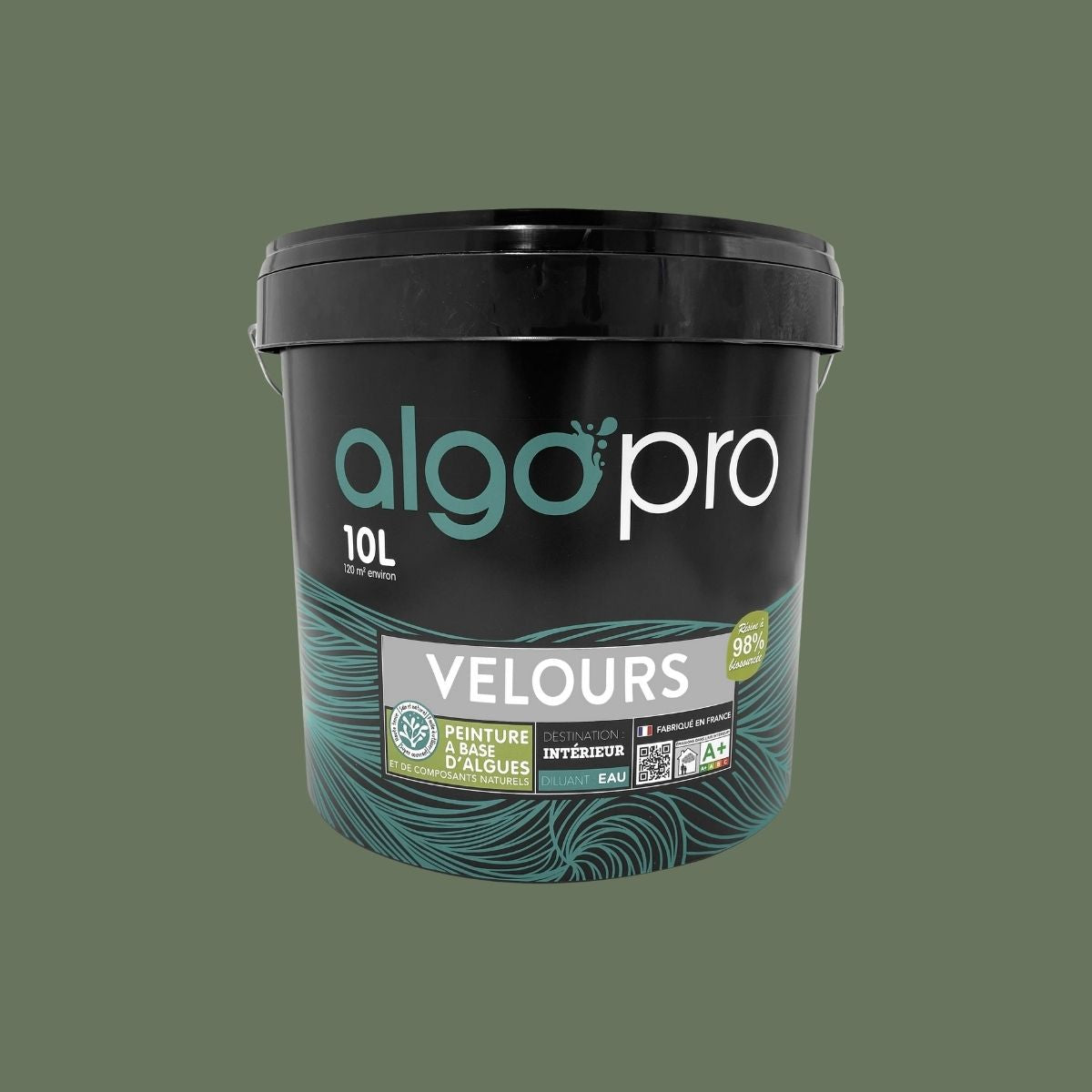 Peinture écologique professionnelle - Vert Canopée