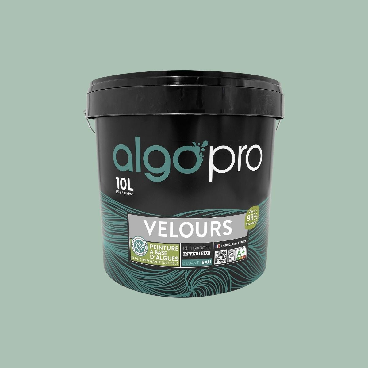 Peinture écologique professionnelle - Vert reposant