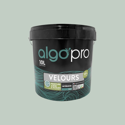 Peinture écologique professionnelle - Vert d'eau apaisant