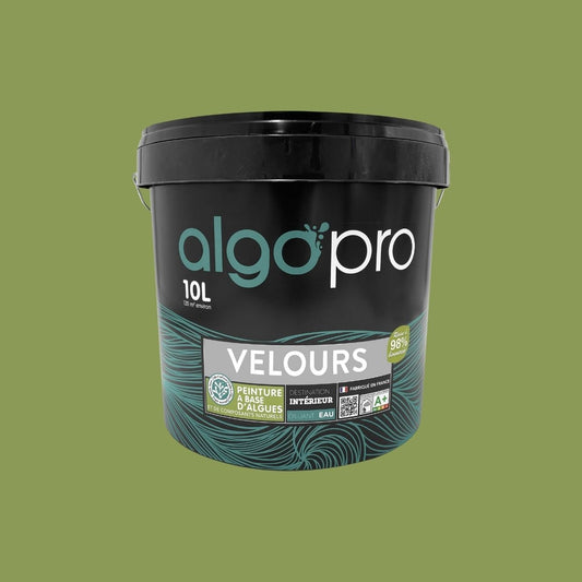 Peinture écologique professionnelle - Vert olive de Méditerrannée